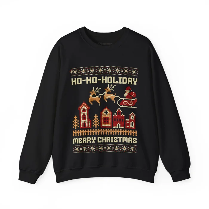 Bluza z nadrukiem Ho Ho Holiday