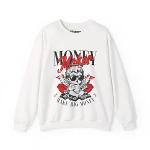 Bluza z nadrukiem Money Maker