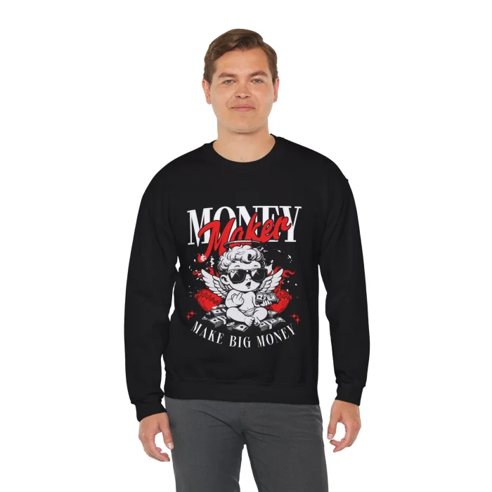 Bluza z nadrukiem Money Maker