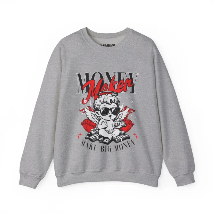 Bluza z nadrukiem Money Maker