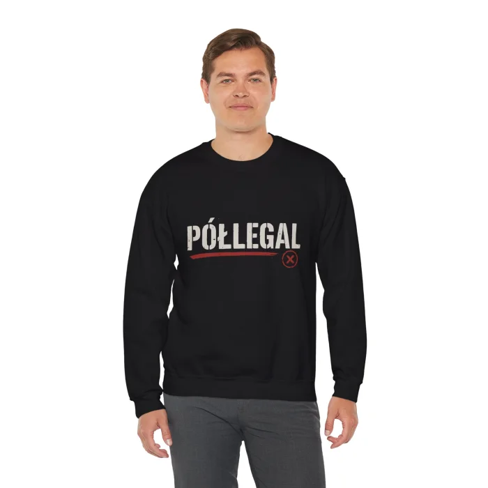 Bluza z nadrukiem Półlegal