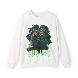 Bluza z nadrukiem Pug Life