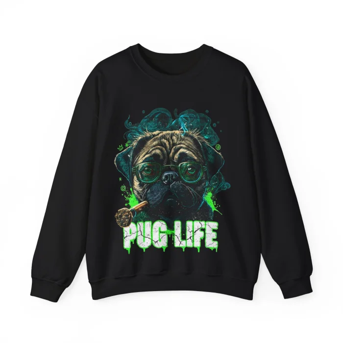 Bluza z nadrukiem Pug Life
