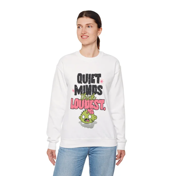 Bluza z nadrukiem Quiet Minds