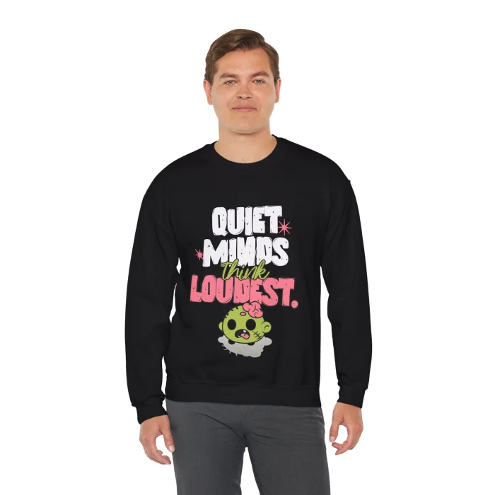 Bluza z nadrukiem Quiet Minds