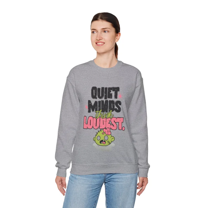 Bluza z nadrukiem Quiet Minds