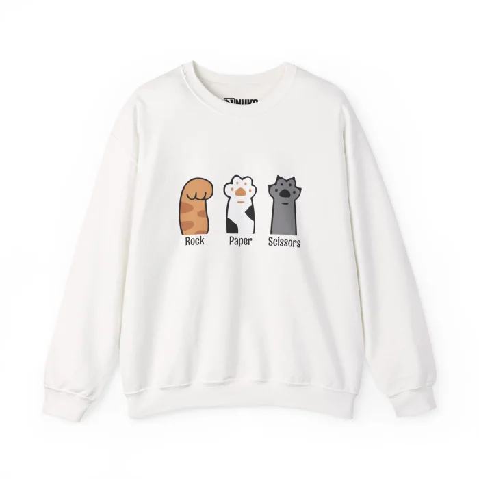 Bluza z nadrukiem Rock Paper Scissors