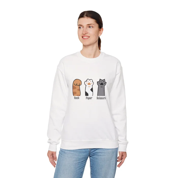Bluza z nadrukiem Rock Paper Scissors