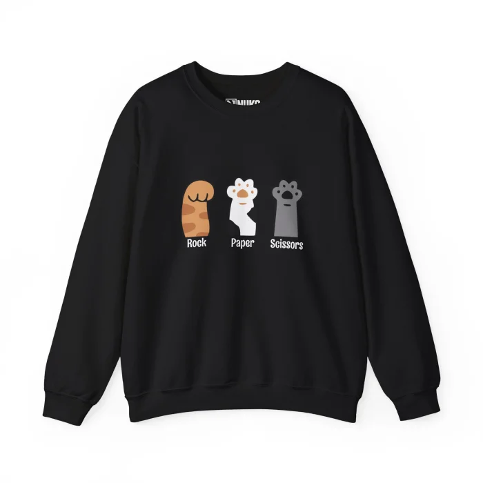 Bluza z nadrukiem Rock Paper Scissors