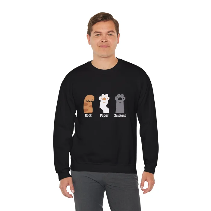 Bluza z nadrukiem Rock Paper Scissors