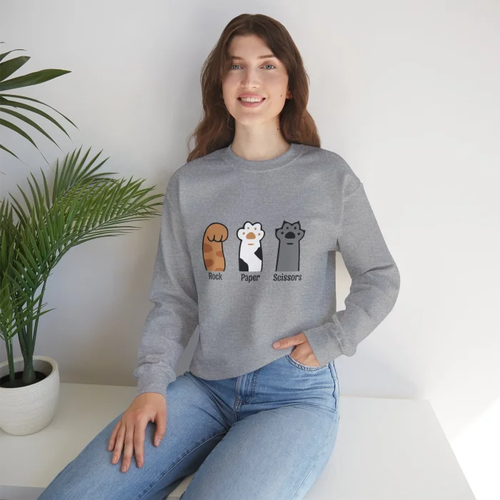 Bluza z nadrukiem Rock Paper Scissors