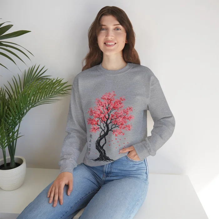Bluza z nadrukiem Sakura Tree