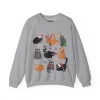 Bluza z nadrukiem Świąteczne Koty