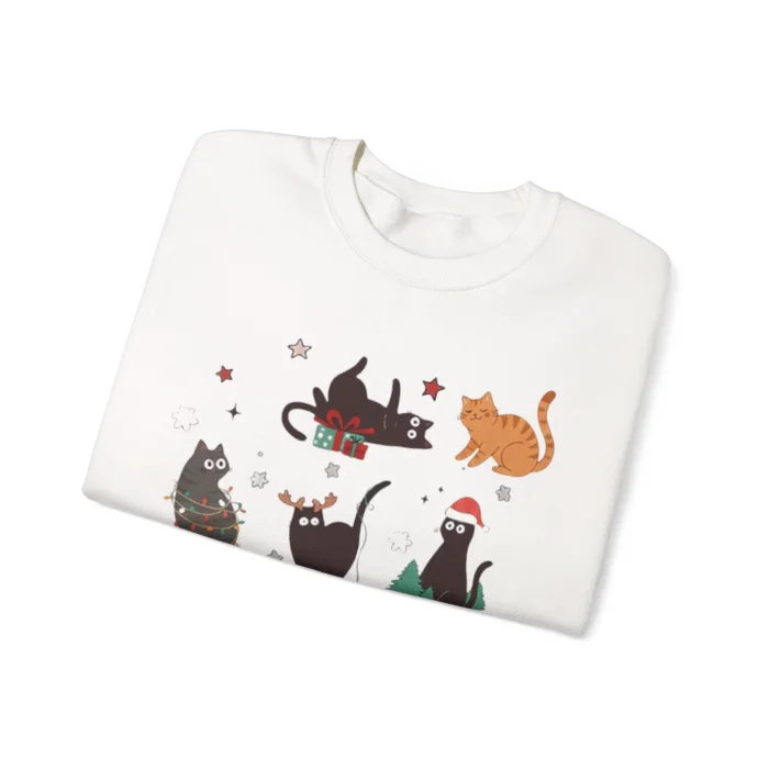 Bluza z nadrukiem Świąteczne Koty ver 2
