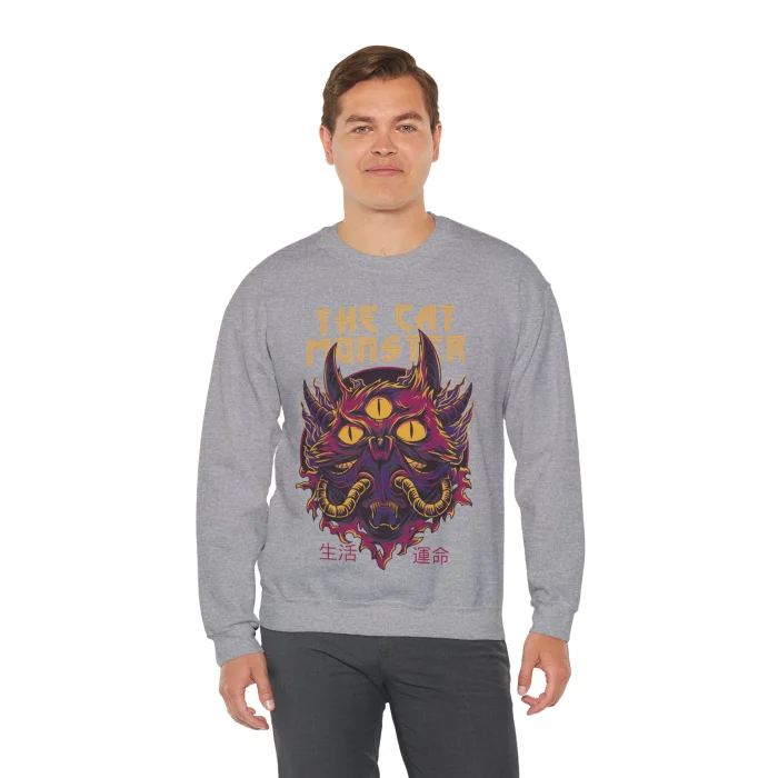 Bluza z nadrukiem The Cat Monster