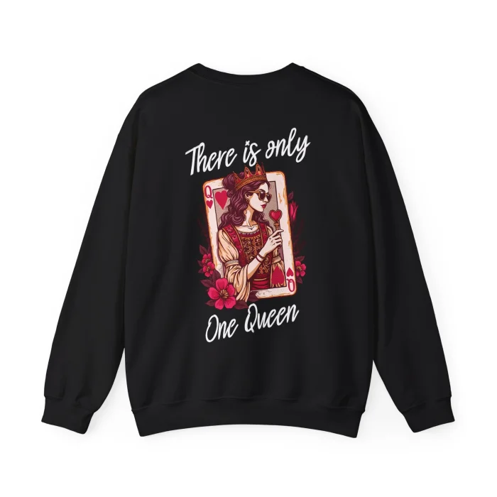 Bluza z nadrukiem There Is Only One Queen