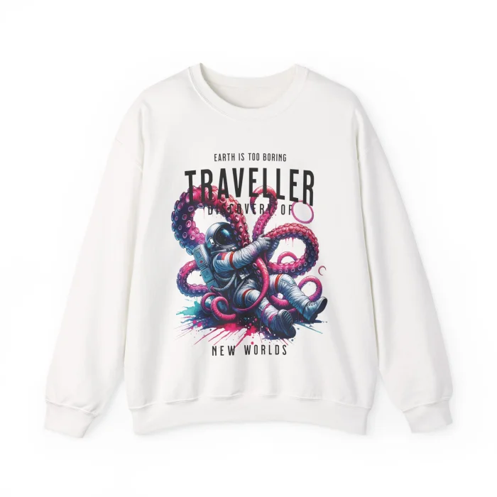 Bluza z nadrukiem Traveller