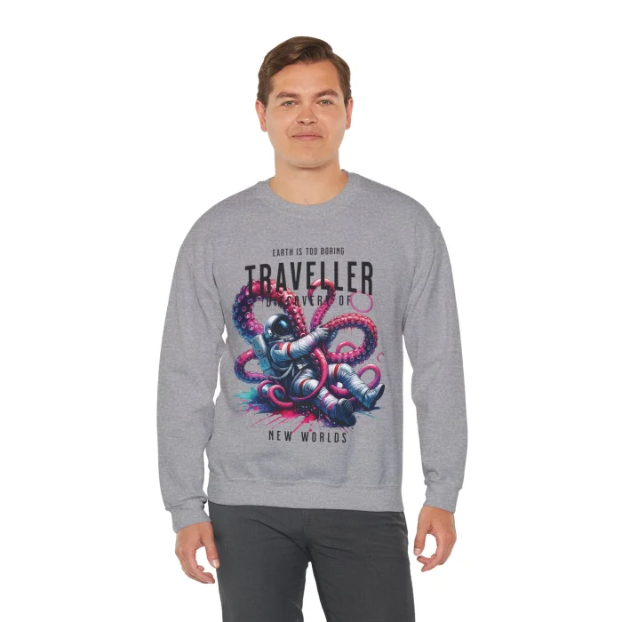 Bluza z nadrukiem Traveller