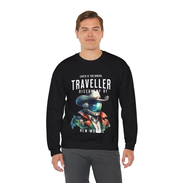 Bluza z nadrukiem Traveller Cowboy