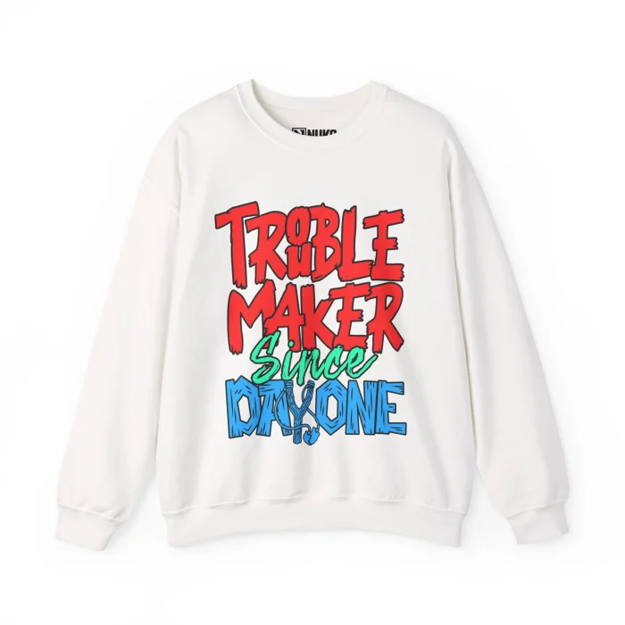 Bluza z nadrukiem Trouble Maker