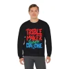 Bluza z nadrukiem Trouble Maker