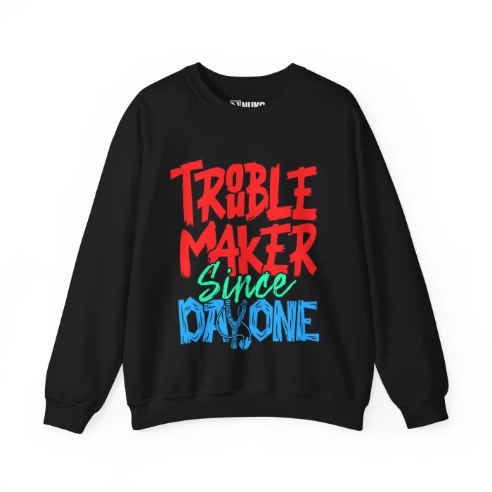 Bluza z nadrukiem Trouble Maker