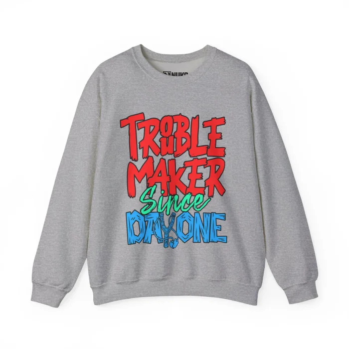 Bluza z nadrukiem Trouble Maker