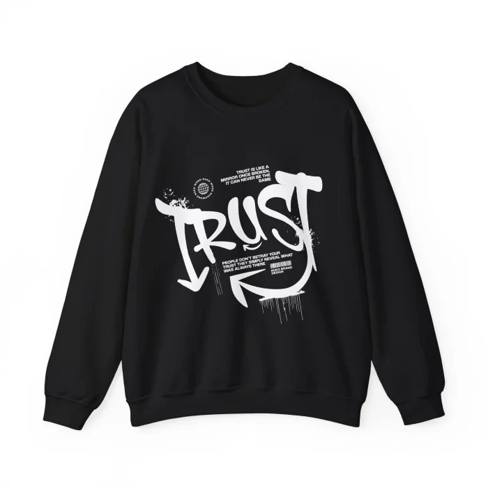 Bluza z nadrukiem Trust