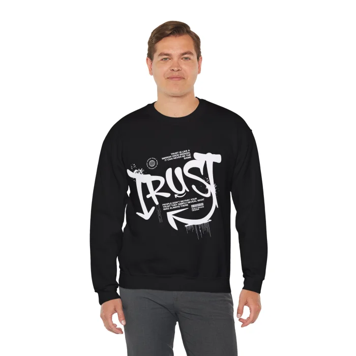 Bluza z nadrukiem Trust
