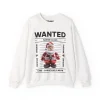 Bluza z nadrukiem Wanted Santa Claus