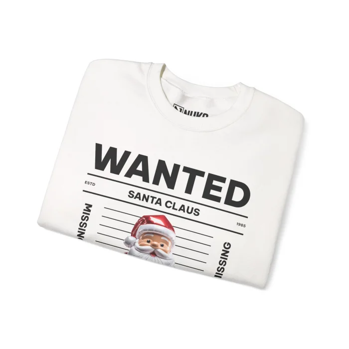 Bluza z nadrukiem Wanted Santa Claus