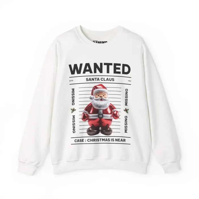 Bluza z nadrukiem Wanted Santa Claus
