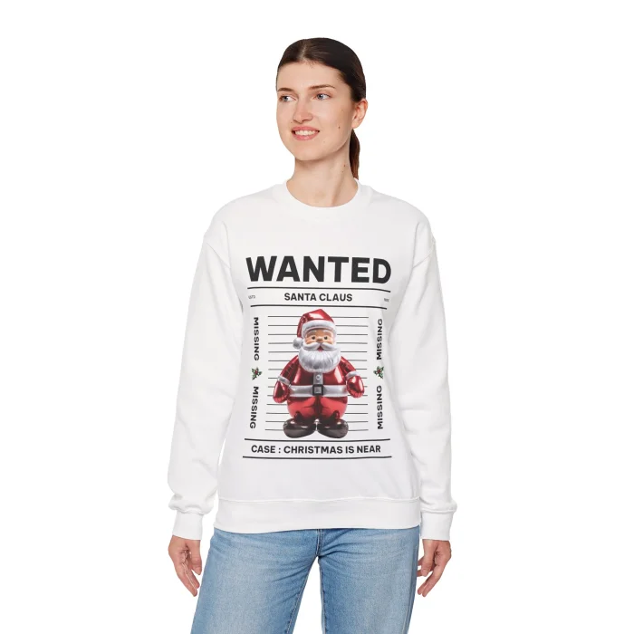 Bluza z nadrukiem Wanted Santa Claus
