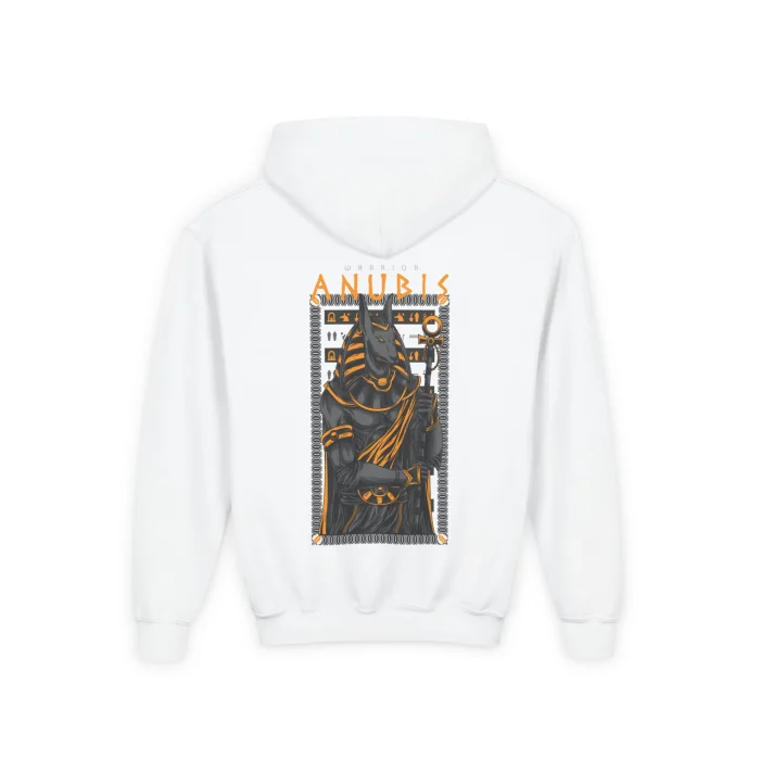 Bluza z kapturem Dziecięca z nadrukiem Anubis Warrior