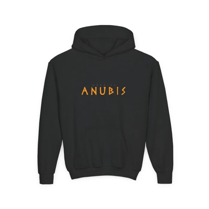 Bluza z kapturem Dziecięca z nadrukiem Anubis Warrior