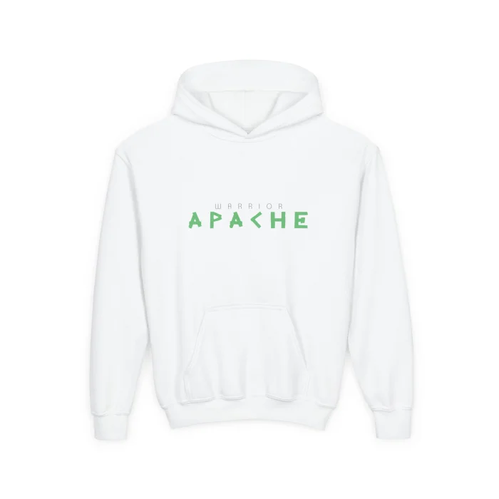 Bluza z kapturem Dziecięca z nadrukiem Apache Warrior