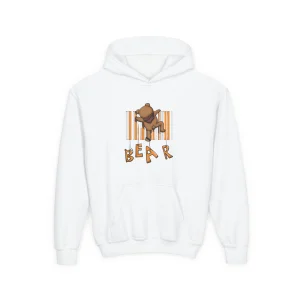 Bluza z kapturem Dziecięca z nadrukiem Bear