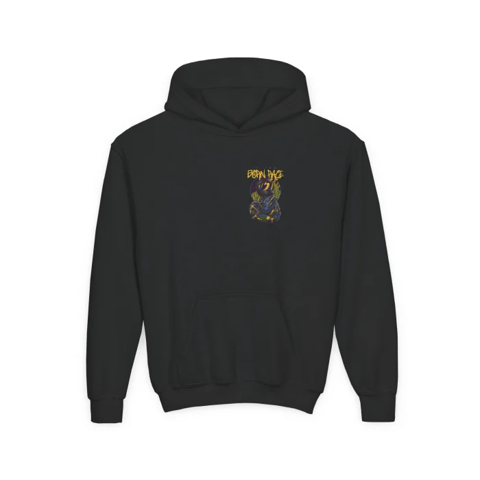 Bluza z kapturem Dziecięca z nadrukiem Born to Race
