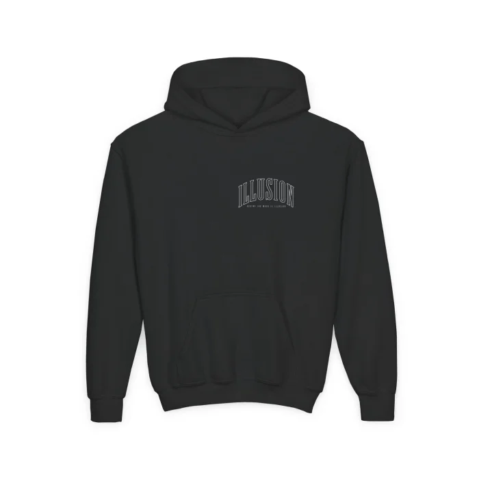 Bluza z kapturem Dziecięca z nadrukiem Illusion