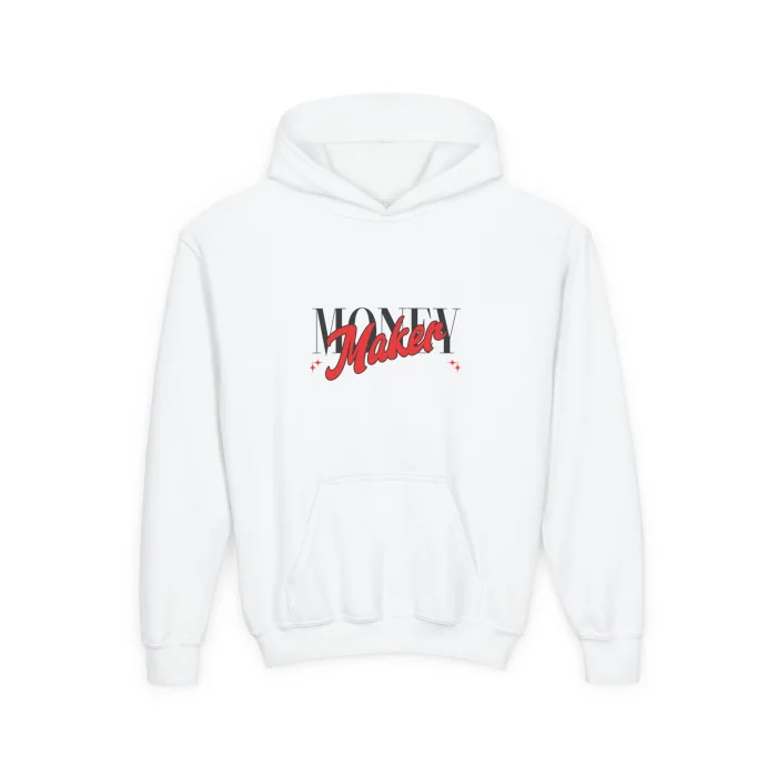 Bluza z kapturem Dziecięca z nadrukiem Money Maker
