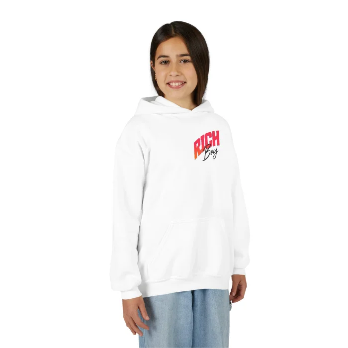 Bluza z kapturem Dziecięca z nadrukiem Rich Boy