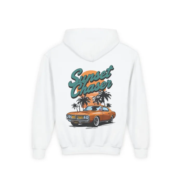Bluza z kapturem Dziecięca z nadrukiem Sunset Chaser