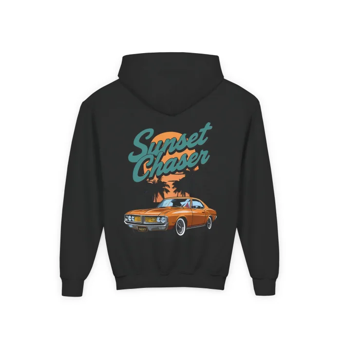 Bluza z kapturem Dziecięca z nadrukiem Sunset Chaser