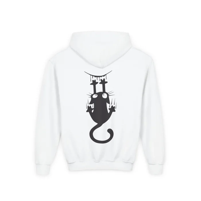 Bluza z kapturem Dziecięca z nadrukiem The Cat