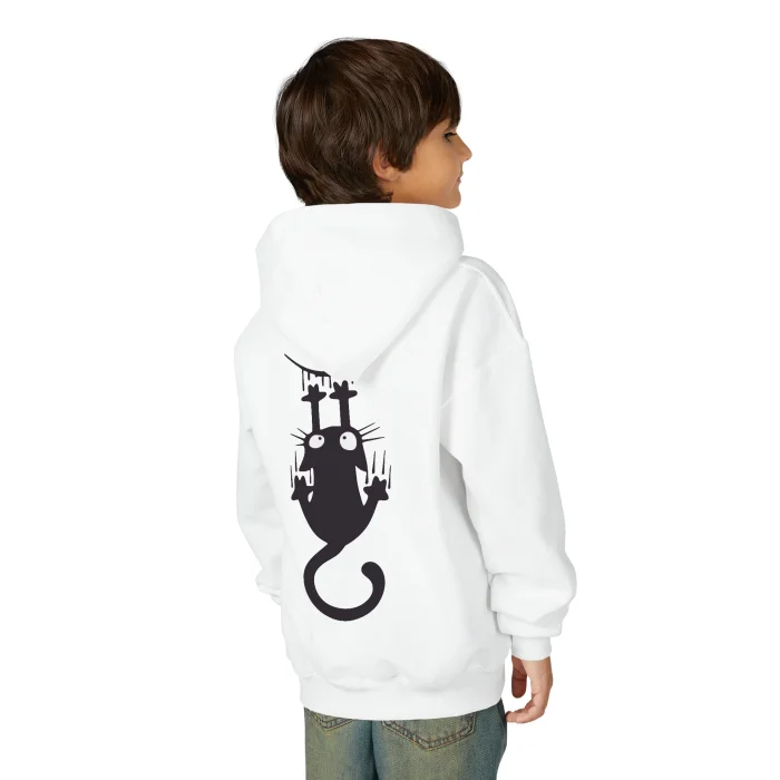 Bluza z kapturem Dziecięca z nadrukiem The Cat