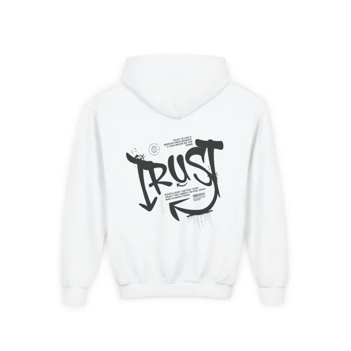 Bluza z kapturem Dziecięca z nadrukiem Trust