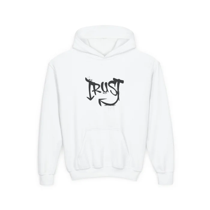 Bluza z kapturem Dziecięca z nadrukiem Trust