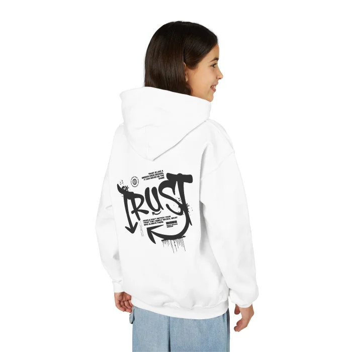 Bluza z kapturem Dziecięca z nadrukiem Trust
