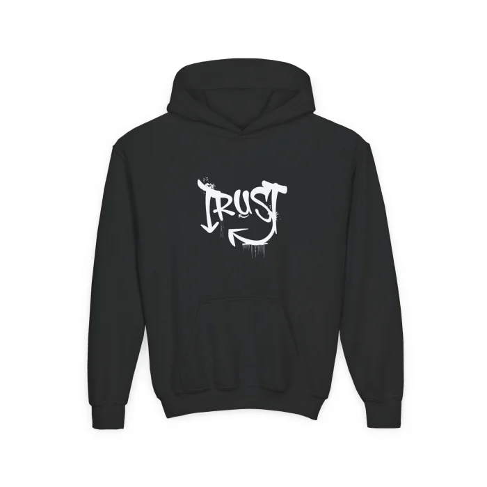 Bluza z kapturem Dziecięca z nadrukiem Trust