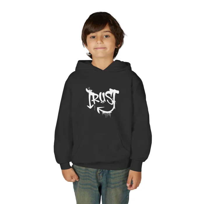 Bluza z kapturem Dziecięca z nadrukiem Trust